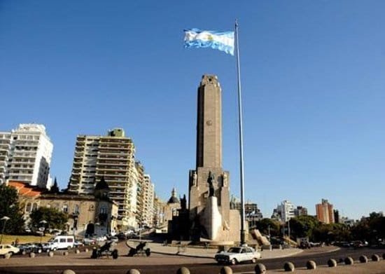 Vista de Rosario, cidade ligada à trajetória profissional de Pablo Leonardi